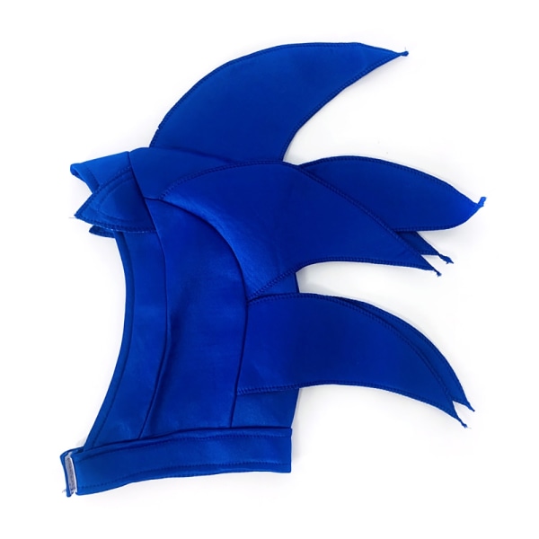 Sonic The Hedgehog Cosplay -asuvaatteet lapsille, pojille, tytöille - 10-14 vuotta = EU 140-164 - Perfet Overall + Mask + Handskar 4-6 år = EU 98-116