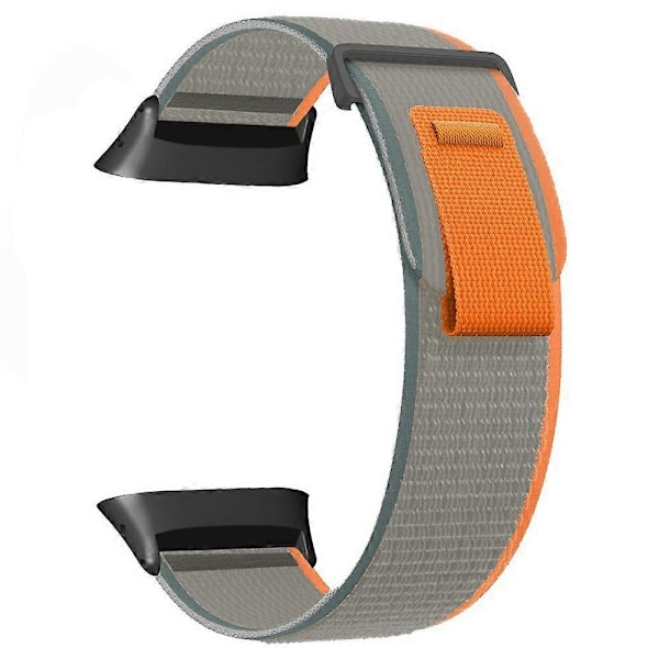 Passer til Polar Vantage urrem nylon loop justerbar håndledsrem - Perfekt Orange Grey