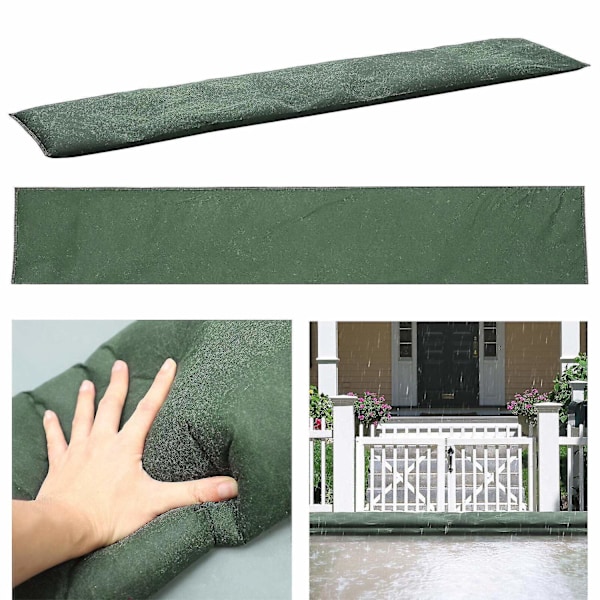 Water Activated Flood Barriers for Home Door, Sandless Sand Bags for Anti Flood Control-Perfet 25*120cm