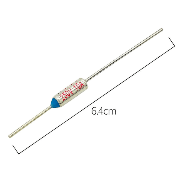 5 stk. Metal Termosikring RY TF Serie 240℃ Højtemperatur Elektroniske Komponenter 10A 250V-Perfekt