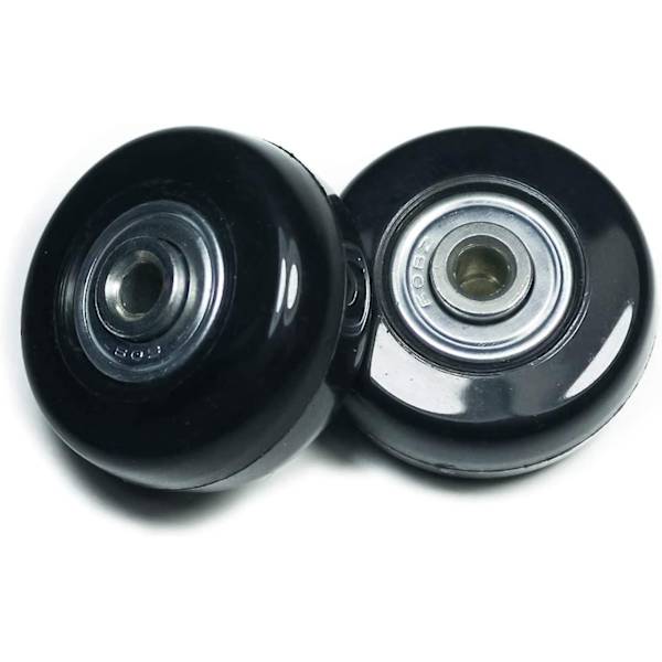 4 hjul Hållbar Mute Bagage Resväska Ersättningshjul Gummi Svänghjul Reparationssatser (50 mm X 18 mm) - Perfet