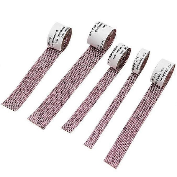 Itsekiintopinnat kristallihelmiä DIY-koristeluun - täydellinen purple 3cm