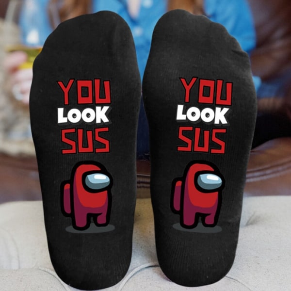 Among us Peli Impostor Sus Funny Sock Uutuus Joulujuhla - Perfet Among Us Sock 7