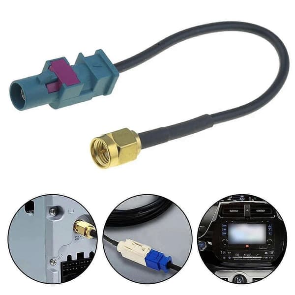 Antennepluggkabel Antenneadapterkabel Biltilbehør Bilantennepluggkabel Bil GSM GPS TV-antenne - Perfekt