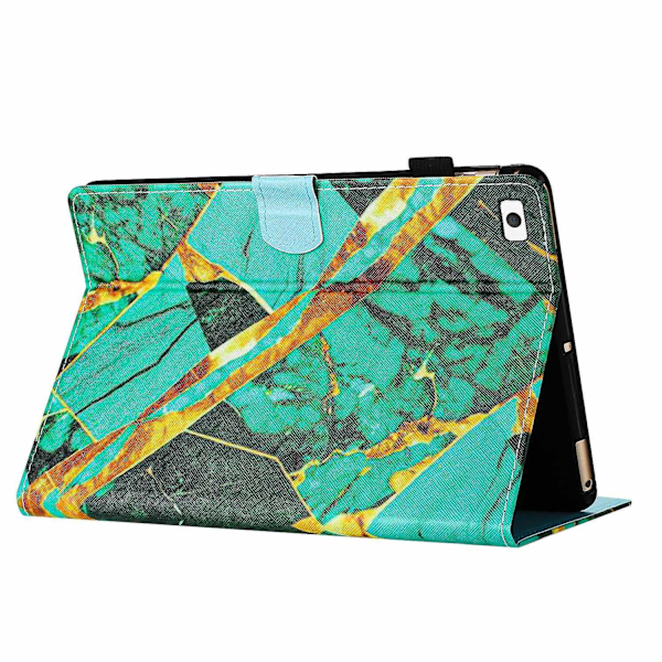 for iPad Mini/mini 2/mini 3/mini 4/mini (2019) Etui PU Lær Mønster Folio Tablettdeksel Marmor-Perfet Style D iPad Mini 0