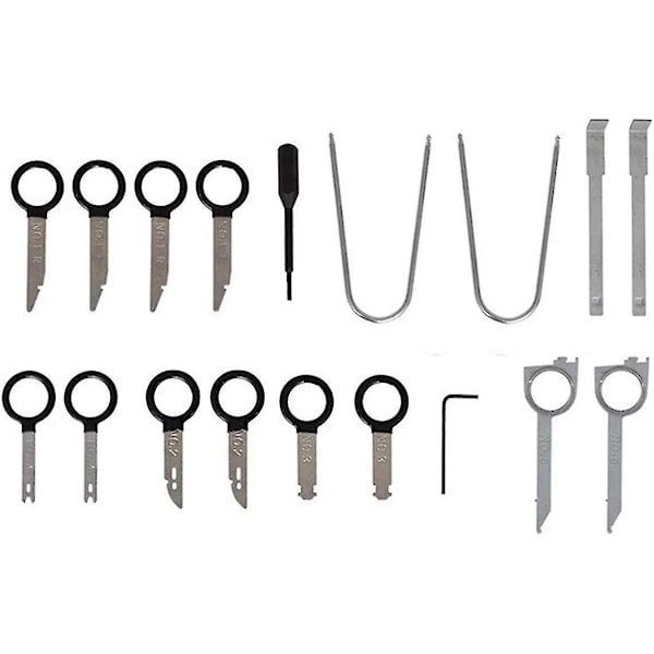 20 stykker Universal Trim Removal Tool Kit til DVD Navigation Bilradio med Universal - Snngv - Perfet