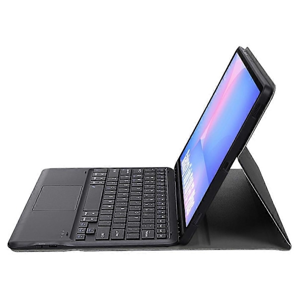 Bluetooth-tangentbord kompatibla med Galaxy Tab S10 FE+-Perfet Black