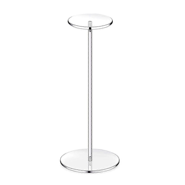 Akryl Sokkel Display Riser Stativ Caps Hatt Hylle Bordplate Parykk Display Stativ - Perfekt 35cm
