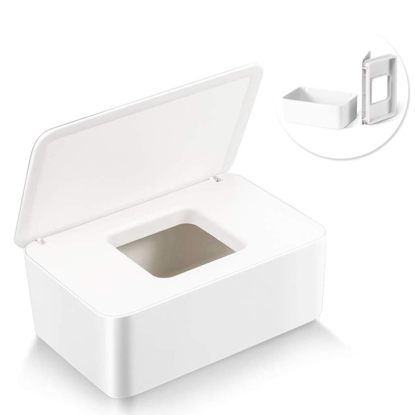 Våtservietter Box, Toalettpapir Box, Plastic Wipes Dispenser, Tissue - Perfet