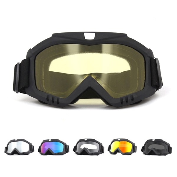 Airsoft Tactical Goggles 3 Lens Tuulenpitävä Pölytiivis Shooting Mo - Perfet F F