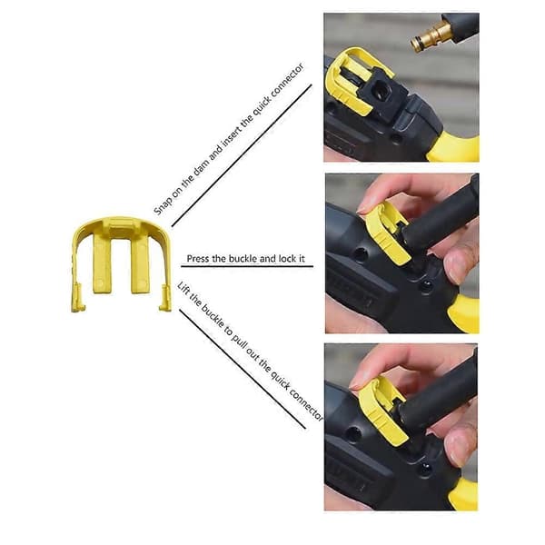 Kompatibel med Karcher K2 bil högtryckstvätt avtryckare ersättning C-Clip-Perfet