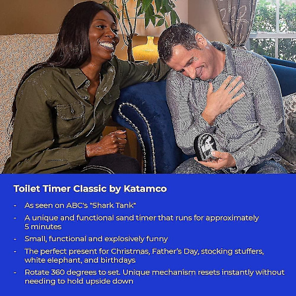 Perfekt toaletttimer, rolig present till, fars dag, födelsedag - Perfet