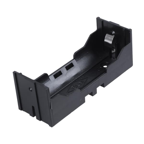 Plastboks for oppbevaring av 26650 batterier, 10 stk, svart - Perfet