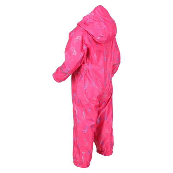 Regatta Kids/Børn Pobble Havfrue Vandtæt Puddle Suit 2- - Perfet Santorini Sunset 2-3 Years