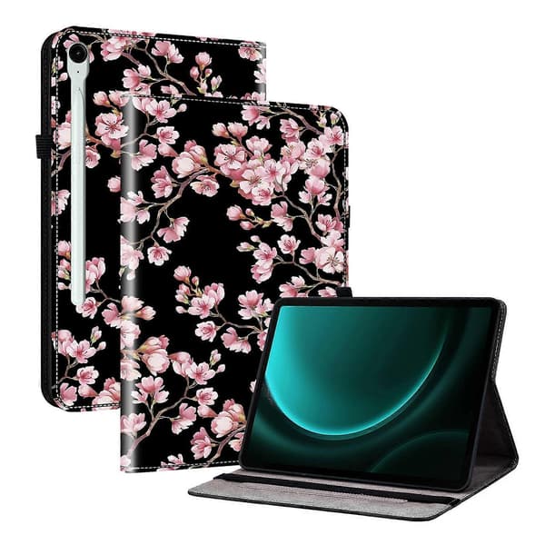 Krystalltekstur Malt Lær Tablet Case-Perfet For Samsung Galaxy Tab S9 / S9 FE