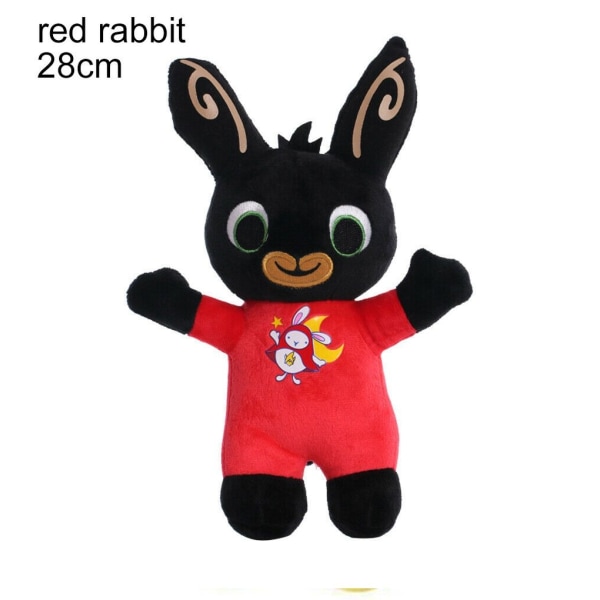 15-37 cm Bing plysjleketøy Bunny Rabbit Doll 28CMRED RABBIT RED - Perfet 28cm