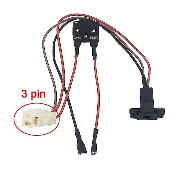 Elektriske biler for barn, elektrisk bilbryter, lekebil, elektrisk motorsykkelbryter, fjernkontrollbilbryter, motorsykkelutstyr - Perfekt charging interface