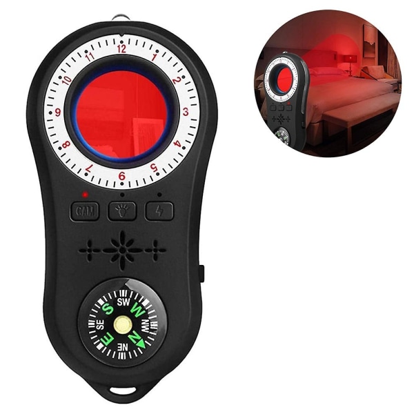 Anti Spy Detector Mini Camera Detector Audio Bug Spy Finder - Perfet