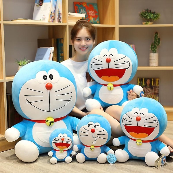 13.78I Anime Doraemon pehmolelu Söpö kissanukke pehmeä pehmotyyny - Perfet