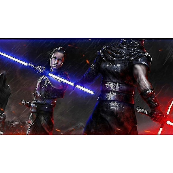 Laser Sword Lightsaber Dobbeltsverd Katana Gave til Gutt - Perfekt