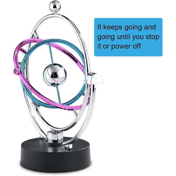 Electric Wiggler Swing Ball, Craft Vintergatan Himlakropp Kinetic Motion Orbital Electric Wiggler Newton Swing Ball - Perfet