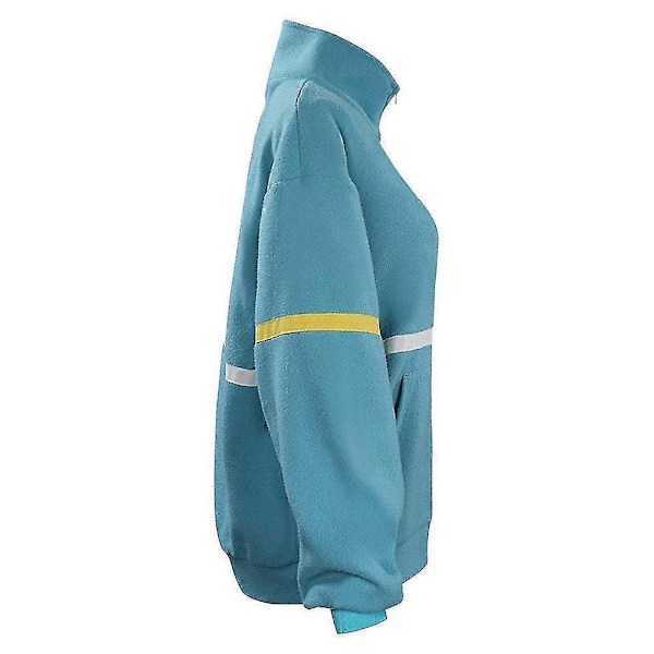 Stranger Things Säsong 4 Max Sweatshirt Långärmad Jacka Zip Casual Track Jacket Cosplay Topp - Perfekt 3XL