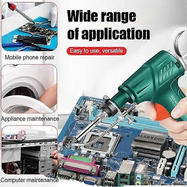 Intern Uppvärmda Industriella Lasersvetsverktyg Intern Uppvärmning Handhållet Lödningsverktyg Kit för Reparationer Hem DIY-Perfekt Black US plug