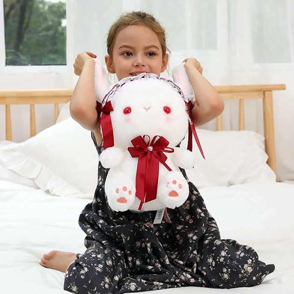 Härligt plyschdjur, Lolita kanin gosedjur docka plysch leksak lila 25cm pink
