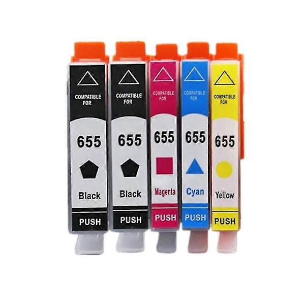 Yhteensopiva Yhteensopiva hp 655:n kanssa Yhteensopiva hp655 655xl mustekasetin kanssa Täysi muste Yhteensopiva HP deskjet 3525 5525 4615 4625 -Perfet:n kanssa 13784as the picture