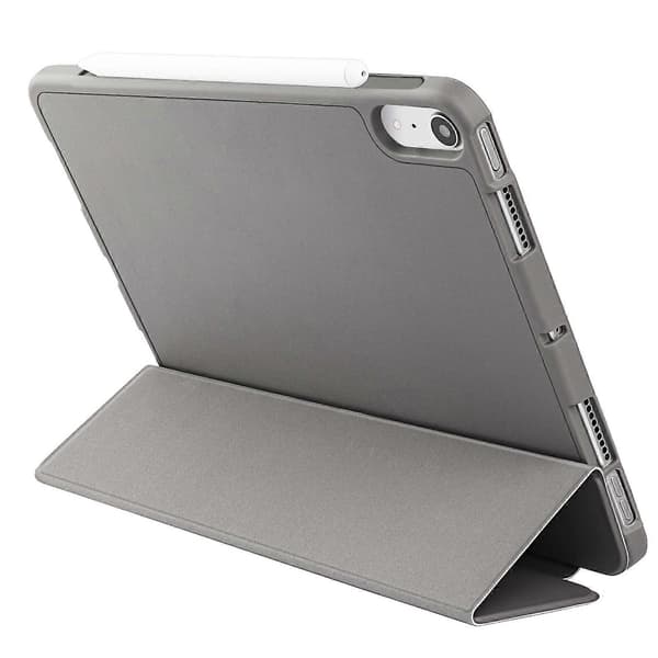Läder Tablet Fodral Kompatibelt med iPad mini 6-Perfet Grey