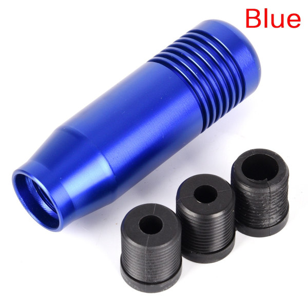 Universal Aluminium Manuel Bil Auto Gear Stick Skift Knop Gearst - Perfet Blue