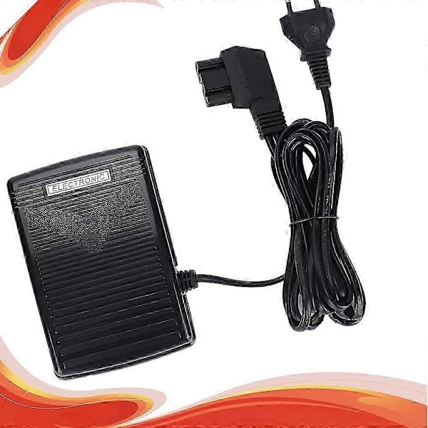 220V jalkapoljin ja johto, yhteensopiva Bernina 830 831 800 810 811 817 pyöreän tyypin kanssa - Täydellinen
