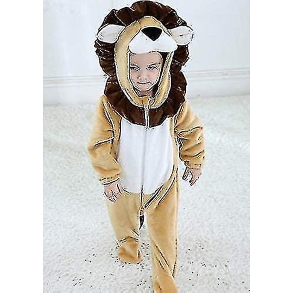 Småbarnsdinosaurkostyme Søt hettekostyme for barn Halloween - Perfet 12 18 Months Lion