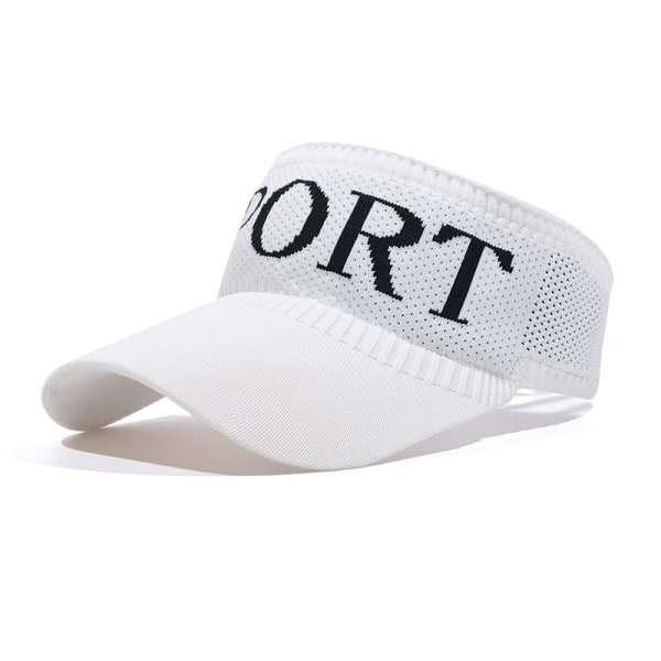 Fashion Plissé Design Kvinnor Tom Top Hat Sommar Enfärgad Lar - Perfet White one size