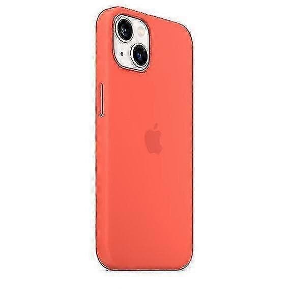 Silikonskal med Magsafe Kompatibel med Iphone 13 Skal - Perfekt Nectarine