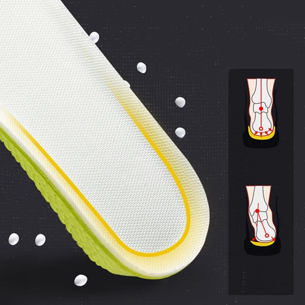 Usynlige Højdeforøgende Indlægssåler Memory Foam Sko Sål Pad - Perfekt 39-40  Boost 1.5cm