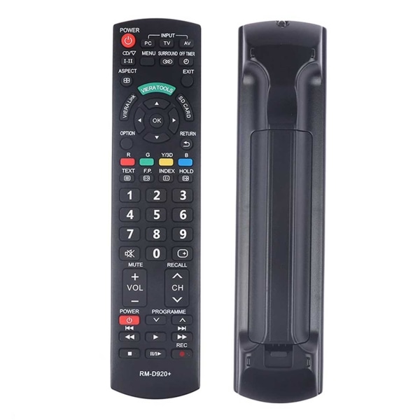 Fjärrkontroll Panasonic TV RM-D920+ - Universal Ersättningskontroll svart black