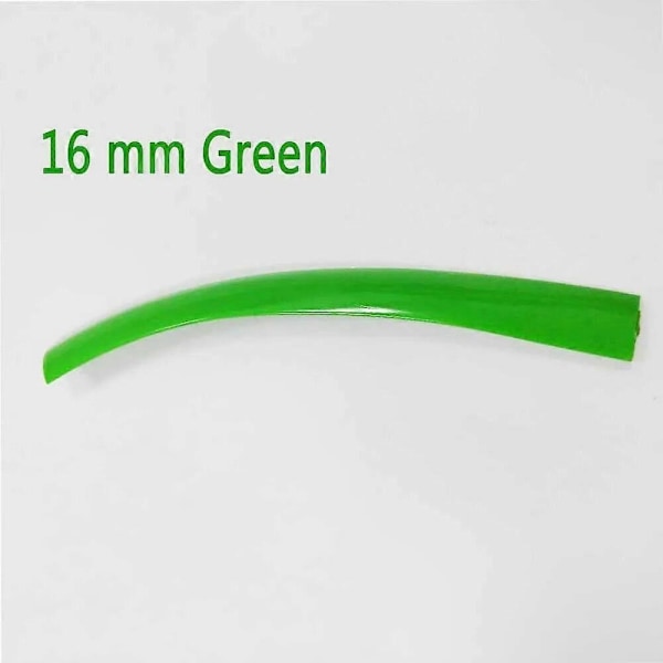 32,8 jalkaa 10 m pituus 16 mm / 19 mm leveys muovinen T-lista T-muotoilu yhteensopiva Arcade MAME -pelikonekaapin kanssa kromi/musta - Täydellinen 16mm green 10m