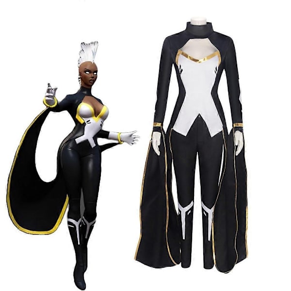 2024 Film X-Force Storm Cosplay Oöverträffad Svart Uniform Kostym Kvinnor Jul Halloween Hög Kvalitet Set-Perfekt L