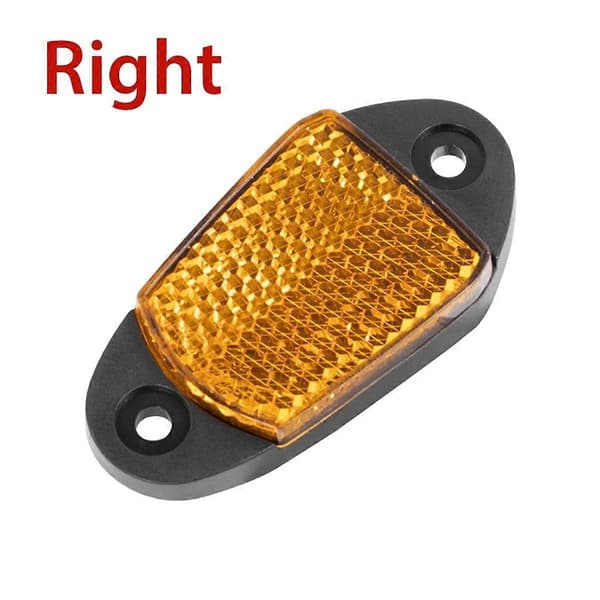 Elektrisk Scooter Främre Reflektor Vänster och Höger Reflektor Kompatibel med Max G2 Reflektorkåpa Kit-Perfet