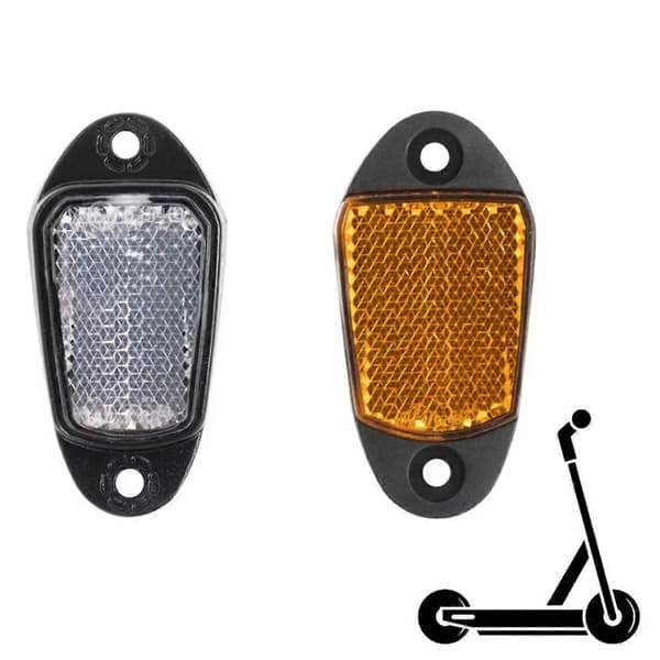 Elektrisk Scooter Främre Reflektor Vänster och Höger Reflektor Kompatibel med Max G2 Reflektorkåpa Kit-Perfet