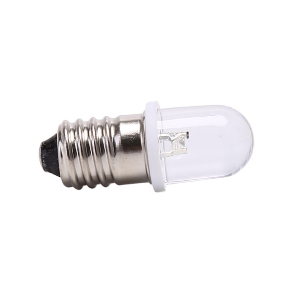 5 stk E10 LED-lampe DC 3V 4,5V Instrumentlampe Indikatorlampe - Perfet white DC3V