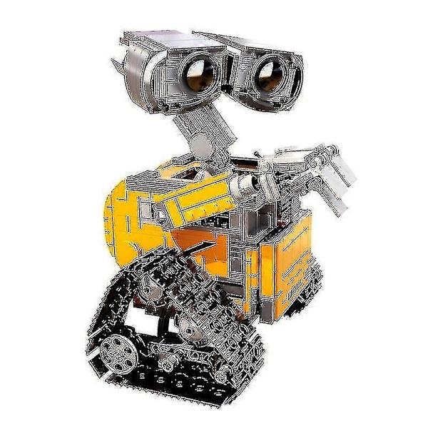 Wall-e Kreativitet Mini Karton Byggeklods legetøj - Perfekt