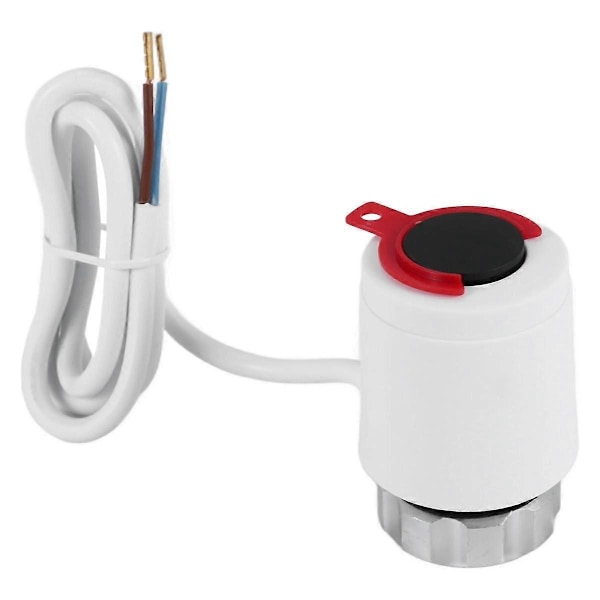 230V Normalt Lukket NC M30x1.5mm Elektrisk Termisk Aktuator til Gulvvarme TRV Termostatisk Radiatorventil - Perfekt