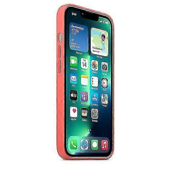 Silikonikuori Magsafe-yhteensopiva Iphone 13 Pro -puhelinkuorelle - Täydellinen Pink Pomelo