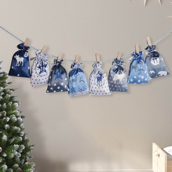 DIY adventskalender juletasker - Perfet