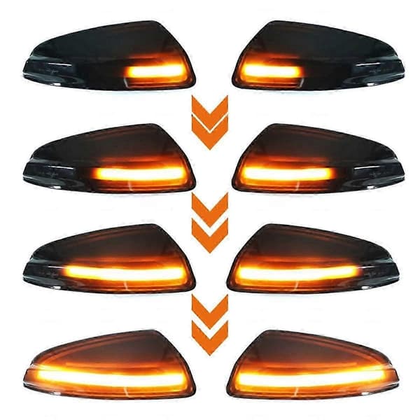 LED Dynamisk Blinklys Sidespejl Indikator Blinker til C Klasse W204 S204 W639 ML W164-Perfet
