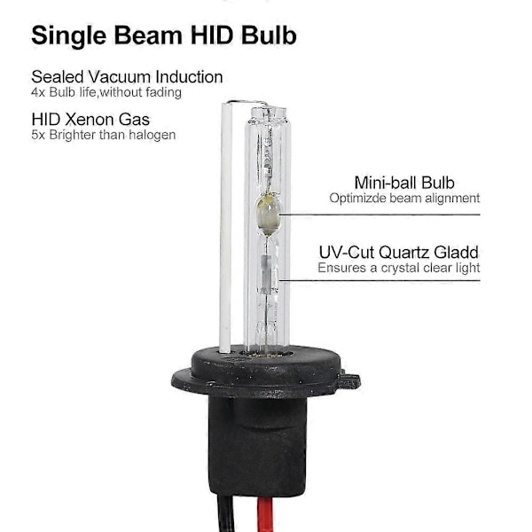 2 kpl 35W auton xenonvalot 55W HID-polttimo ajovalo 12V H1 H7 H11 9005 9006 4300K 6000K 8000K 12000K Auto Head-Perfet 4300K White Yellow-9006-HB4 35W