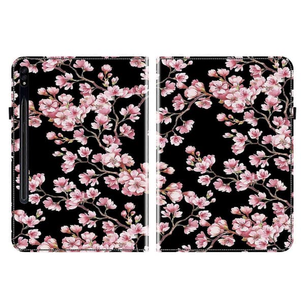 Krystaltekstur Malet Læder Tablet Case-Perfet For Samsung Galaxy Tab S7 FE/S8+/S7+