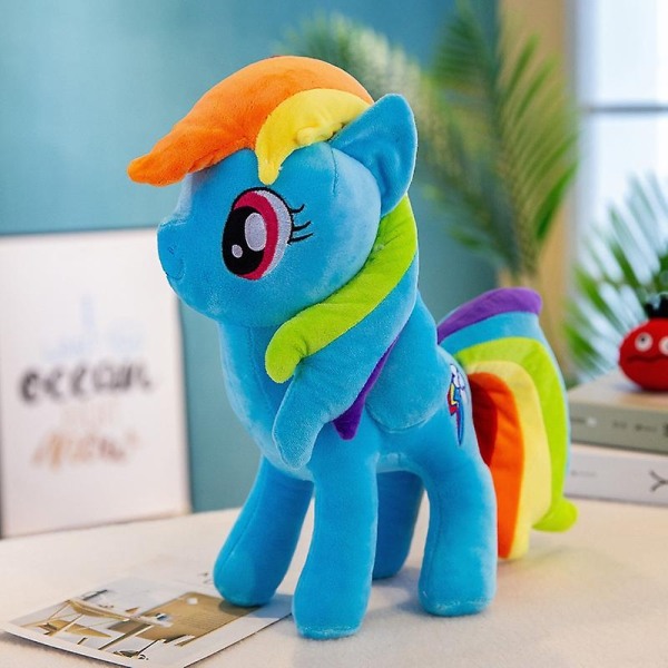 20/30/40/50 cm My Little Ponyed Pehmolelut Pinkiepie Applejack Rainbowdash Anime Figuuri Sarjakuvanukke Syntymäpäivälahjat - Perfet B 50cm